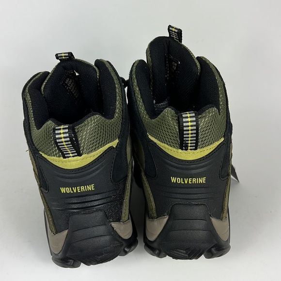 Wolverine wilderness hiking boot mens size 10 green black waterproof NWT new - Picture 6 of 7